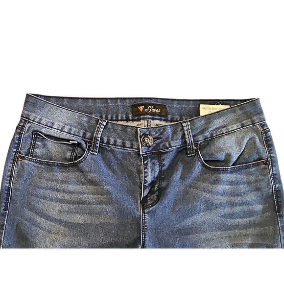 Guess Women's Medium Rise Jegging Emma Fit Jeans Sz 31 - Picture 2 of 11